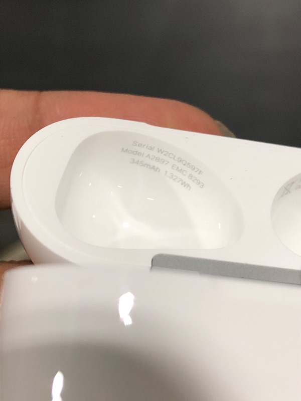 Photo 6 of Apple AirPods (3rd Generation) Wireless Ear Buds, Bluetooth Headphones, Personalized Spatial Audio, Sweat and Water Resistant, Lightning Charging Case Included, Up to 30 Hours of Battery Life Without AppleCare+