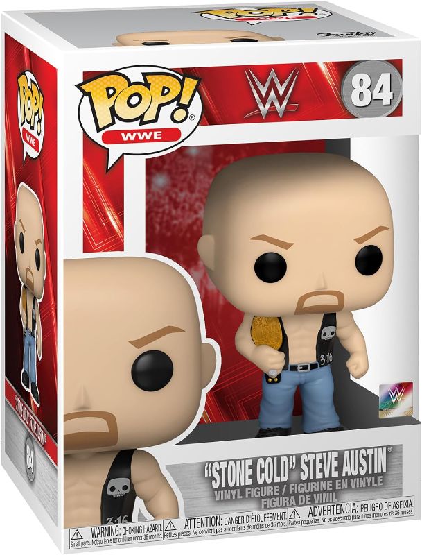 Photo 1 of Funko Pop! WWE: Stone Cold Steve Austin with Belt
