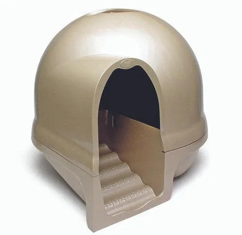 Photo 1 of Booda Dome Cleanstep Cat Litter Box Titanium LG
