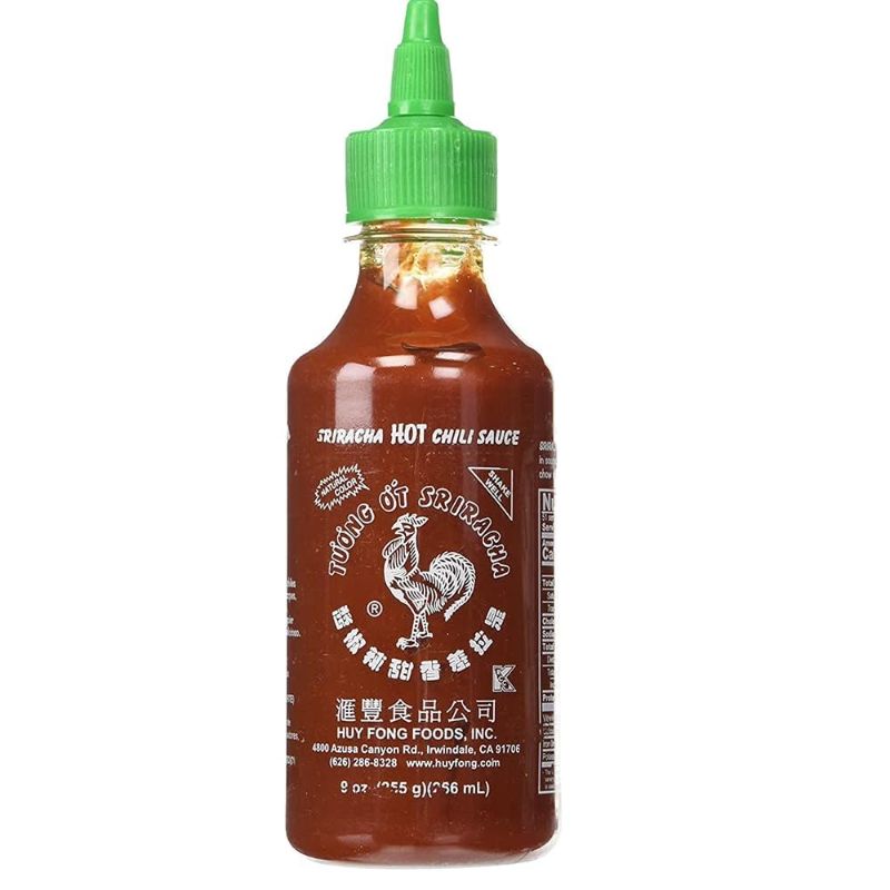 Photo 1 of Huy Fong, Sriracha Hot Chili Sauce, 9 Ounce Bottle EXP 08/2025