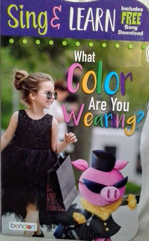 Photo 1 of What Color are You Wearing? Sing & Learn Board Book
