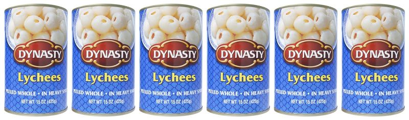 Photo 1 of DYNASTY LYCHEE WHL HVY SYRUP 15 OZ Pack Of 6  BB 06.22.24