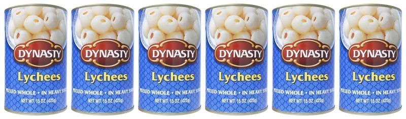 Photo 1 of DYNASTY LYCHEE WHL HVY SYRUP 15 OZ Pack Of 6 BB 06.22.24