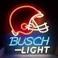 Photo 1 of JFLLamp Football Beer Light Neon Signs for Wall Decor Rugby Helmet Neon Lights for Bedroom Led Signs Suitable for Man Cave Bar Pub Christmas Birthday Party Gift