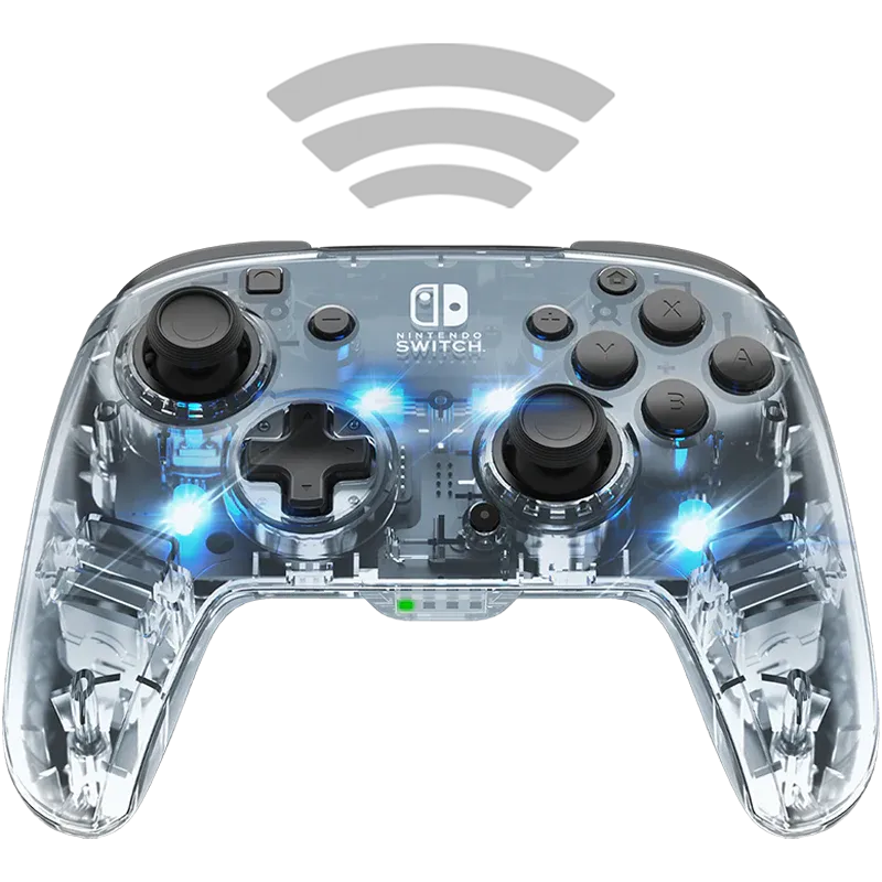 Photo 1 of NINTENDO SWITCH AFTERGLOW WIRELESS CONTROLLER