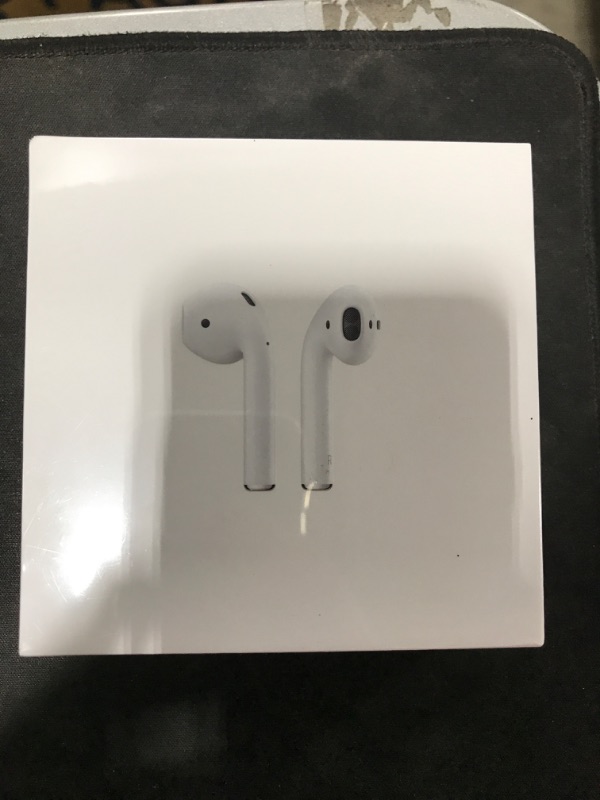 Photo 2 of Apple AirPods (2nd Generation) MV7N2AM/a with Charging Case - Stereo - Wireless - Bluetooth - Earbud - Binaural - in-ear
