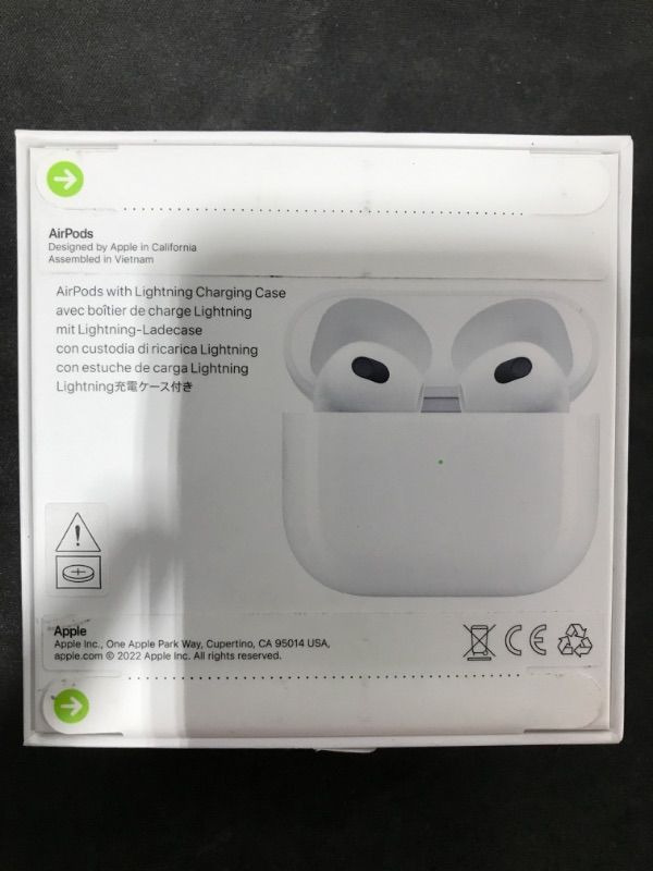 Photo 3 of AirPods (3rd Generation) with Lightning Charging Case
