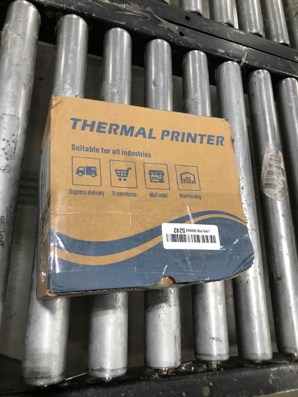 Photo 1 of NetumScan POS Receipt Printer, 80mm USB Thermal Receipt Printer with Auto Cutter Cash Drawer, 300mm/s, USB Interface, Support Windows/Mac/Linux, Restaurant Kitchen Printer for ESC/POS