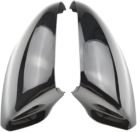 Photo 1 of 1 Pair Exterior Rearview Mirror Housings Door Mirror Covering Caps Compatible with VW Transporter T5 T5.1 2010-2015 T6 2016-2019-Black-7E1857527F, 7E1857528F,7E1857528G,7E1857527G
