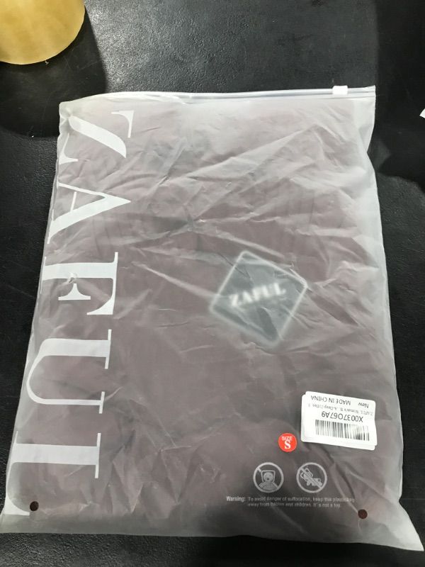 ZAFUL Women's Silky Pleated Draped Bustier CorsetStyle Deep V Neck