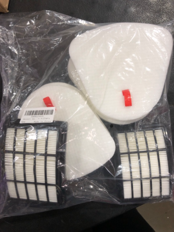 Photo 2 of Ancocs Vacuum Filters Replacement Compatible with Shark Navigator Lift-Away NV350 NV351 NV352 NV355 NV356E NV357 NV360 NV370 NV391 UV440 UV490 UV540?Parts XFF350 & XHF350, 2 HEPA + 4 Pre-Felt Filters