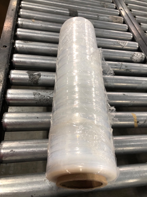 Photo 2 of | Plastic wrap roll 18 inch | Stretch Film Roll 80 Gauge, 1000 Feet | Industrial Strength Cling Packaging