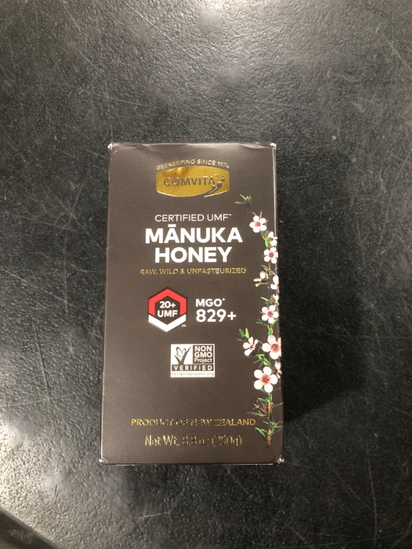 Photo 2 of Comvita Manuka Honey (UMF 20+, MGO 829+) New Zealand’s #1 Manuka Brand | Highest Grade, Superfood for Gut & Immune Support | Raw, Wild, Non-GMO | 8.8 oz BB 10.24.26