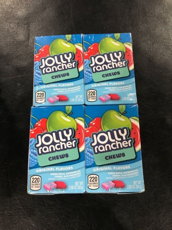 Photo 2 of Jolly Rancher Fruit Chews - 12 count, 2.06 oz boxes BB 01.25