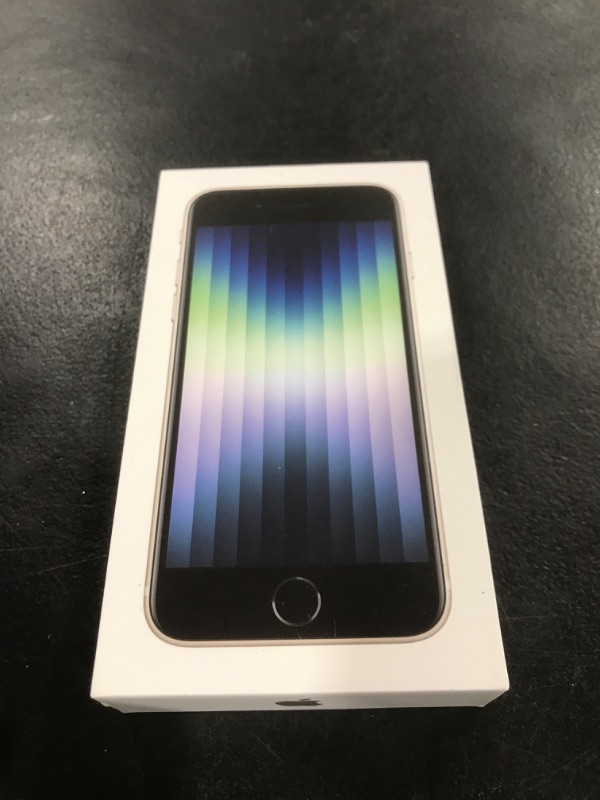 Photo 4 of 2022 Apple iPhone SE (128 GB, Starlight) 