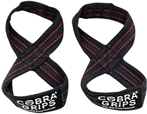 Photo 1 of Deadlift Straps Figure 8 Loop Lifting Straps The #1 Choice for Power Lifters weightlifters Workout Enthusiasts
