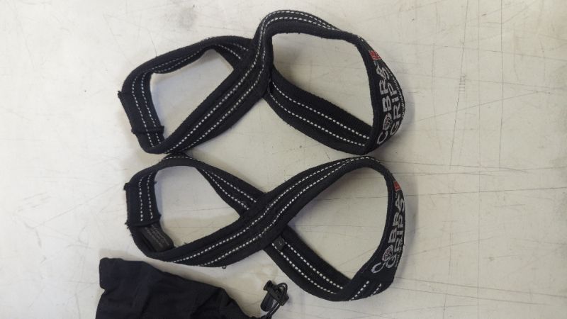 Photo 2 of Deadlift Straps Figure 8 Loop Lifting Straps The #1 Choice for Power Lifters weightlifters Workout Enthusiasts
