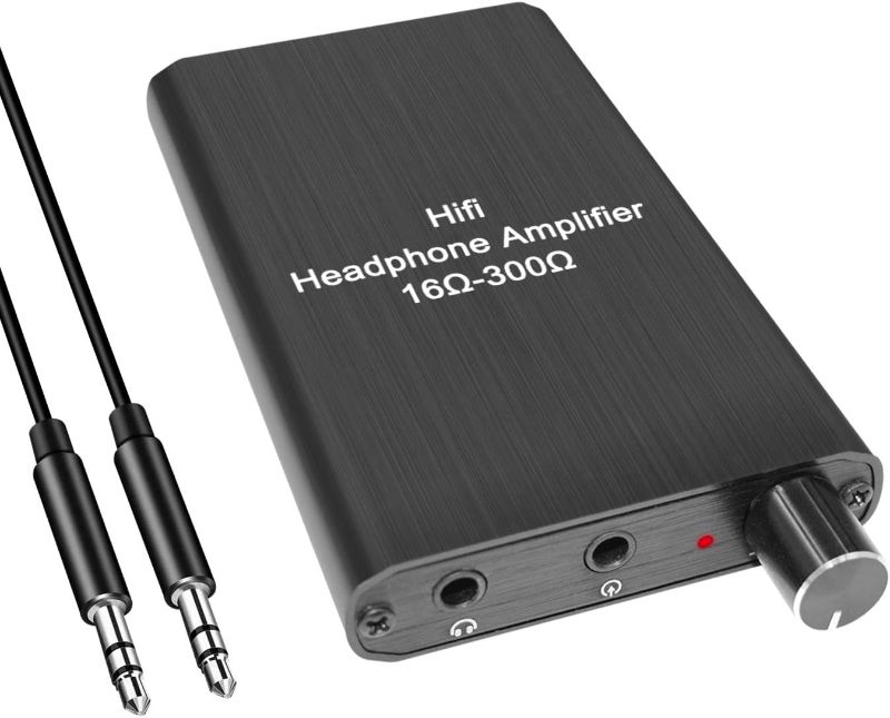 Photo 1 of Headphone Amplifier Portable 3.5 mm Audio Amp with Lithium Battery for MP3, MP4, Tablets? Smart Phone, Digital Player, Computer PC
