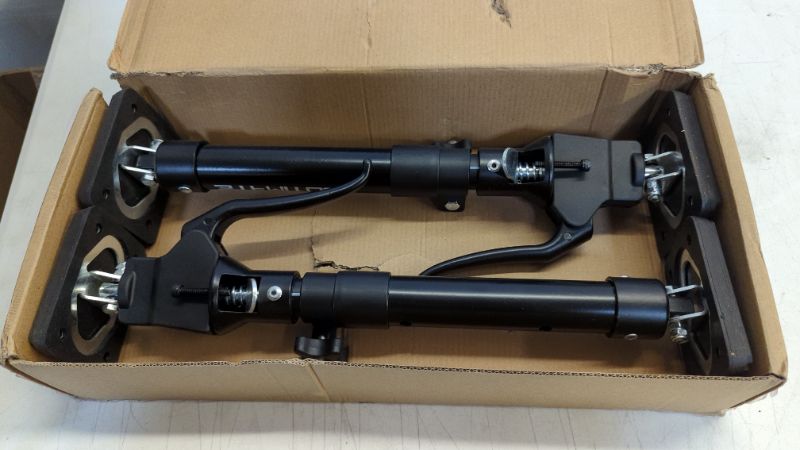 Photo 1 of OUTIMATE Support Pole, Steel Telescopic Quick Support Rod Adjustable 3rd Hand Support System, Supports up to 198 lbs Construction Tools for Cabinet Jacks Cargo Bars Drywall Support, 2 pcs Short 2pcs?15.75 ~ 23.6 inches?