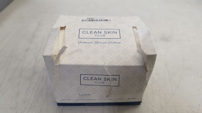 Photo 2 of Clean Skin Club Clean Towels XL, Biobased Face Towel, Disposable Face Towelette, Facial Washcloth, Makeup Remover Dry Wipes, Ultra Soft, 50 ct, 1 pack
