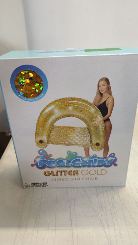 Photo 2 of Glitter Sun Chair with Gold Glitter