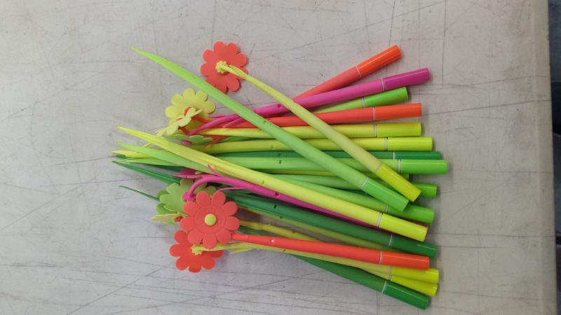 Photo 1 of Neon Floral Pens 