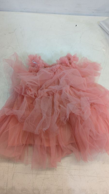 Photo 1 of  Pink Ruffle Baby Dress