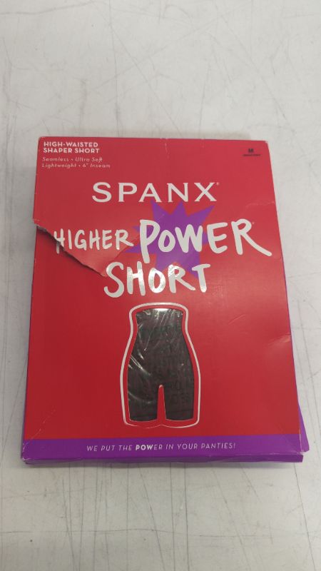 Photo 2 of Spanx Higher Power Shorts - High-Rise Waist Shapewear, Tummy Control, Breathable
