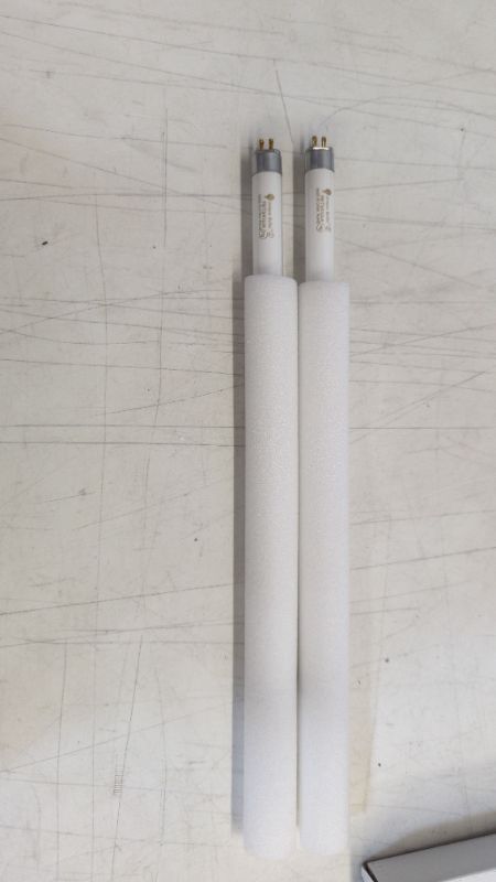 Photo 2 of Unique Bulbs (Pack of 2) F8T5/CW 8W T5 12" Cool White 4100k Fluorescent Light Bulb 20,000hr
