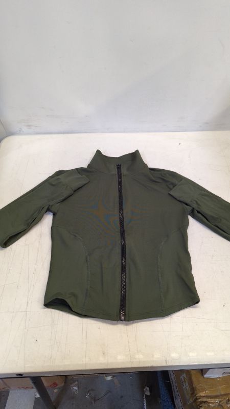 Photo 1 of XS Zip Up Jacket, Dark Green 