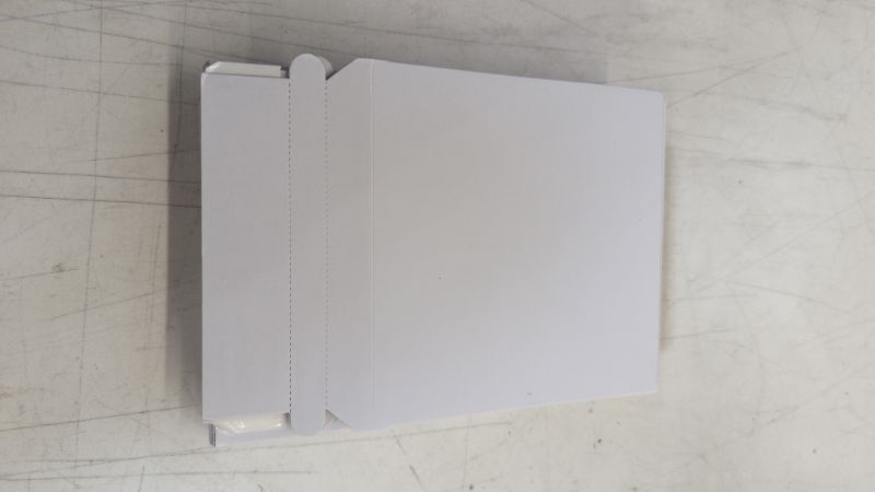 Photo 2 of Progo Stay Flat CD/DVD White Cardboard Mailer Envelope,5 1/4 x 5 1/4 inches, Self Seal Adhesive with Flap, 25 Pieces.
