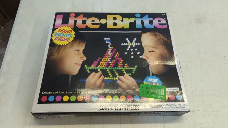 Photo 2 of Lite-Brite Ultimate Classic Retro and Vintage Toy, Gift for Girls and Boys, Ages 4+