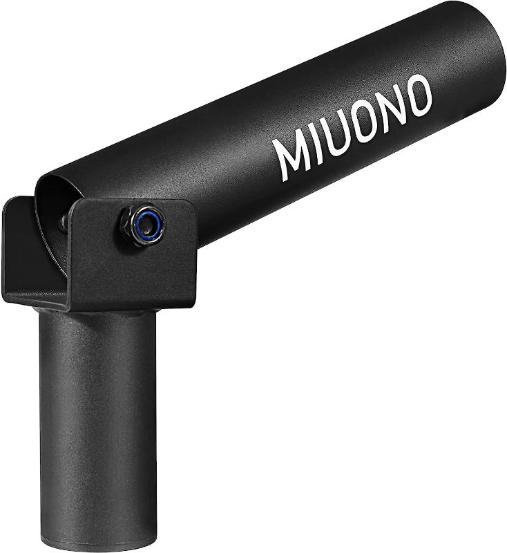 Photo 1 of MIUONO Landmine Attachment for Barbell, T Bar Row Attachment Fit for 2" Olympic Bar, Full 360° Swivel for Back or Full-Body Workout Home Gym Equipment
