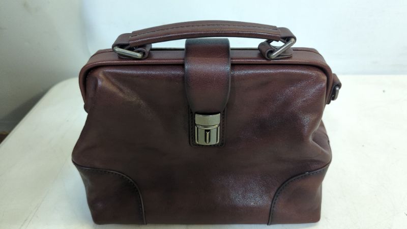 Photo 1 of Leather bag, Vintage doctor bag, Leather briefcase, Doctors bag, Leather lawyer briefcase