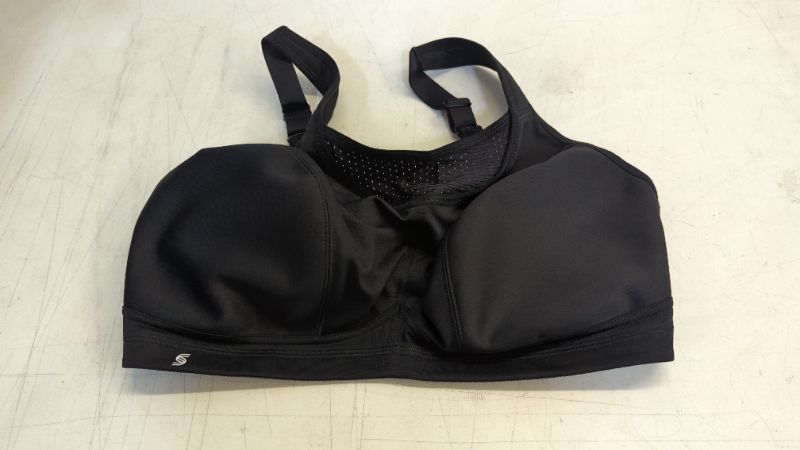 Photo 2 of Glamorise Women's Plus Size No-Bounce Camisole Sports Bra Wirefree #1067 38DD Black