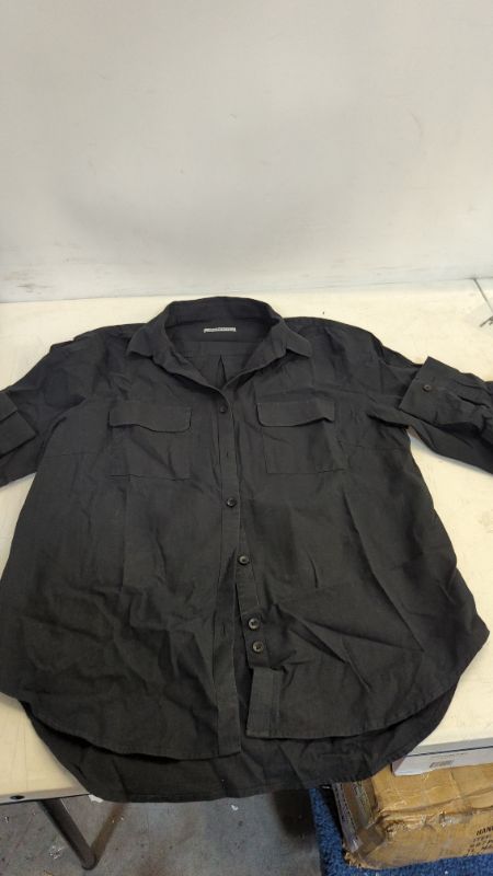 Photo 1 of Large Black Botton Shirt