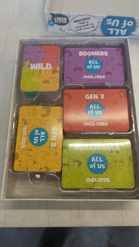 Photo 1 of WHAT DO YOU MEME? All of Us - The Family Trivia Game for All Generations - Family Card Games for Kids and Adults