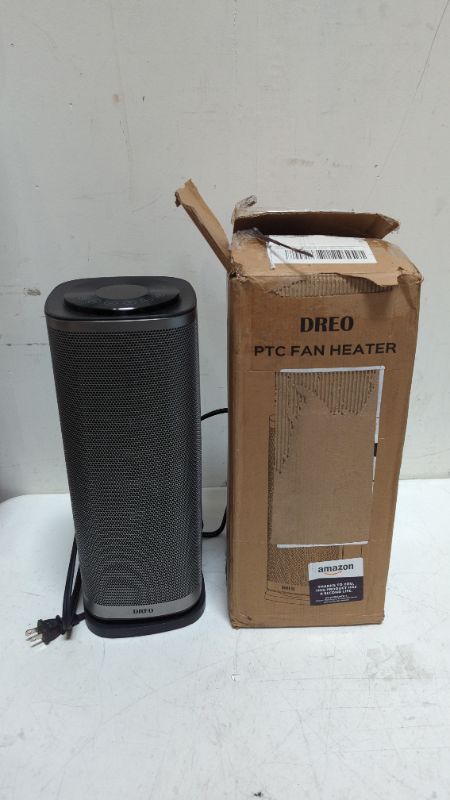 Photo 2 of Dreo Space Heaters for Indoor Use, Portable Electric Heater for Bedroom Large Room Office Garage, 1500W Fast PTC Ceramic Heating with Remote, Thermostat, Oscillating, Timer, Multiple Safety Protection
