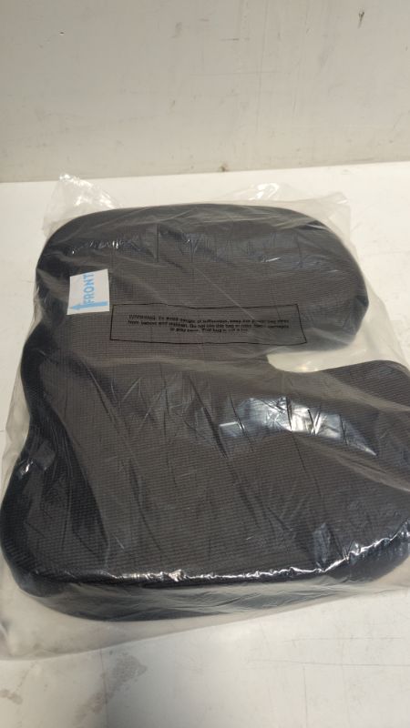 Photo 2 of Seat Cushion Gives Tailbone Pain Relief - Car Seat Cushion with Strap - Seat Pillow - Office Chair Cushion - Coccyx Pillow - Tailbone Cushion - Soft Premium Memory Foam Provides Luxury Comfort.