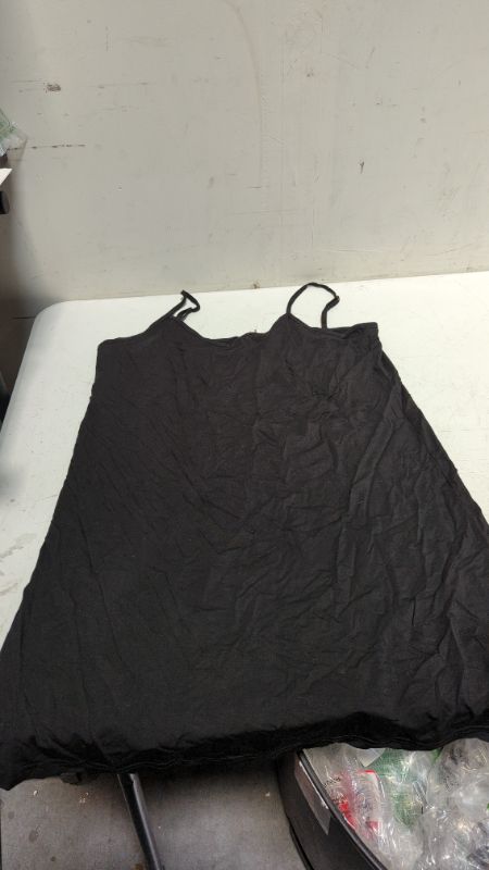 Photo 1 of Petit Bateau Women's Thin Strappy Black Dress Style 53411 Size XXL
