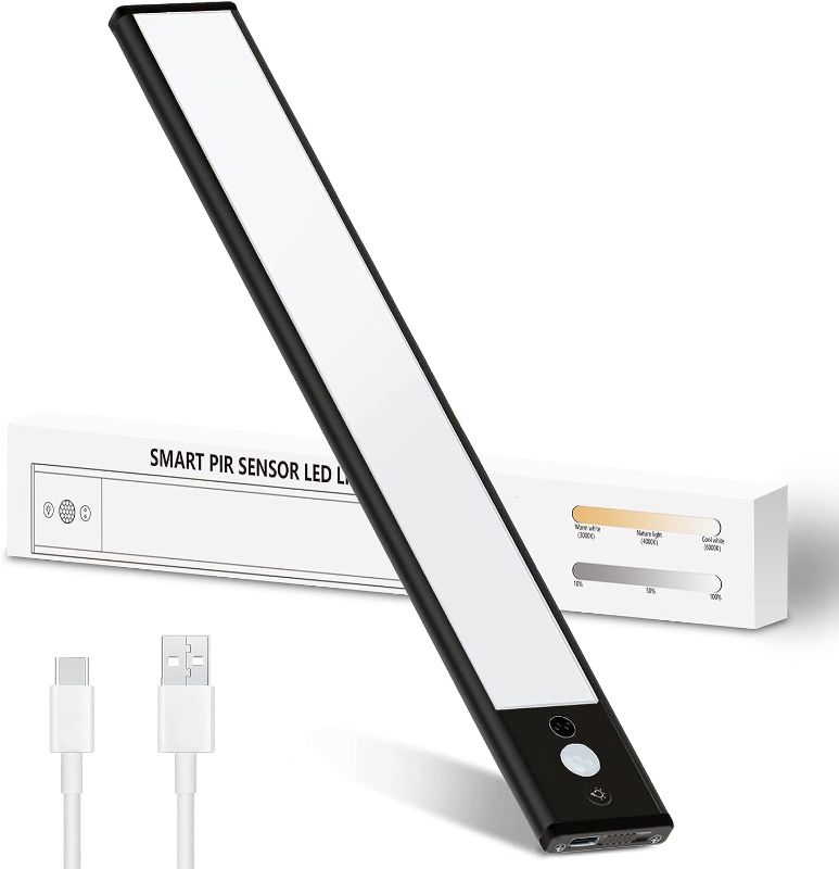 Photo 1 of pinci Rechargeable Under Cabinet Lights,Motion Sensor Counter Light, Magnetic Closet Lights Indoor,Wireless USB Kitchen Night Lights,126 LED Lights for Wardrobe,Kitchen,Bedroom
