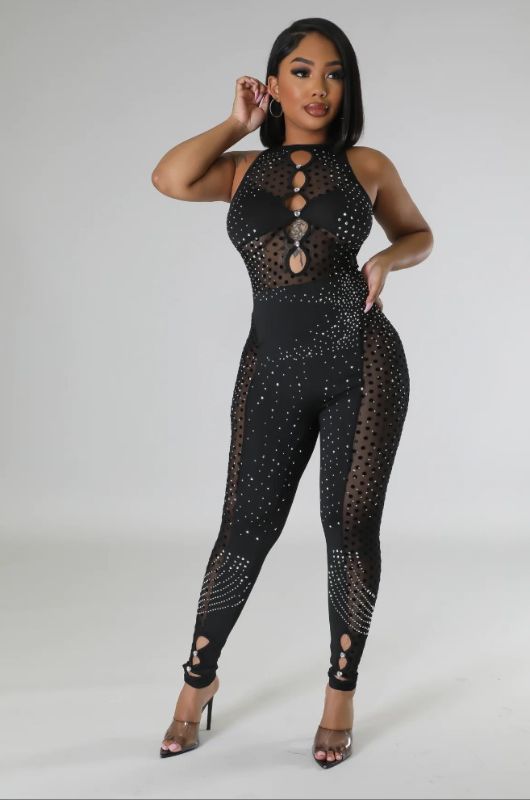 Photo 1 of Dipped In Diamonds Jumpsuit Large
