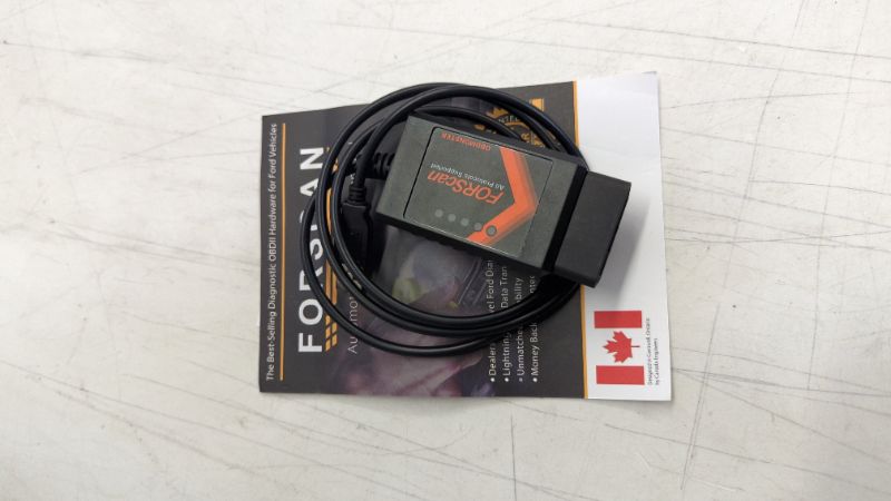 Photo 1 of FORScan ELM327 OBD2 USB Adapter for Windows, Diagnostic Coding Tool with MS-CAN/HS-CAN Switch for Ford Lincoln Mazda Mercury Series Vehicles
