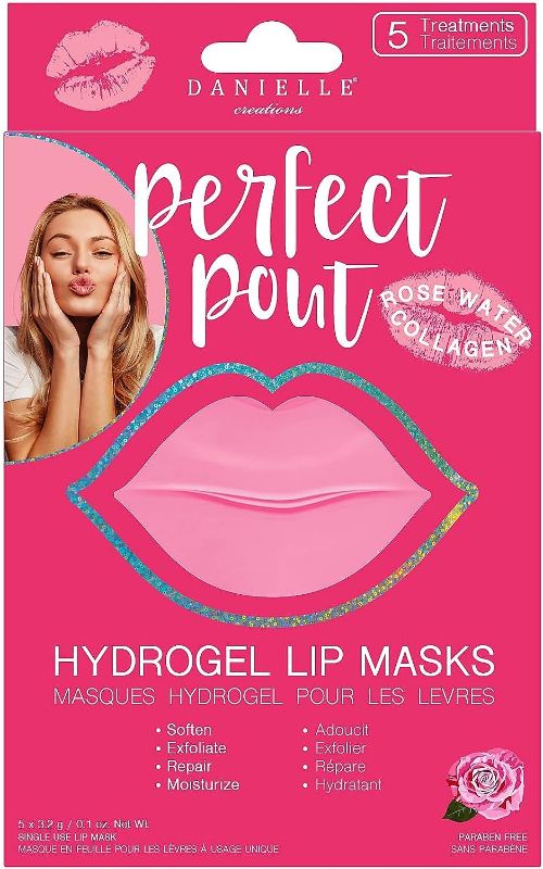 Photo 1 of Danielle Creations perfect pout HYDROGEL LIP MASK 5 TREATMENTS
