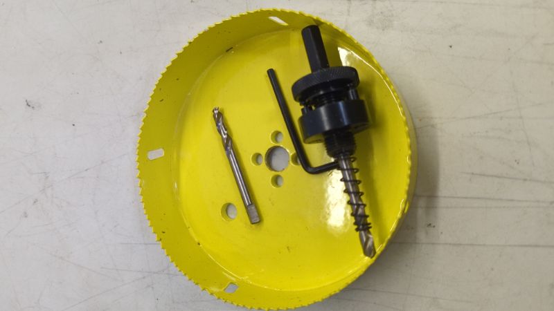 Photo 2 of JIECHENG 6 inch Hole Saw for Cornhole Boards,Metal,Drywall,Plasterboard,Wood and Plywood