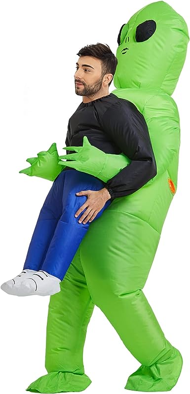 Photo 1 of TOLOCO Inflatable Alien Costume Adult, Inflatable Costume Adult, Inflatable Halloween Costumes for Men Adult
