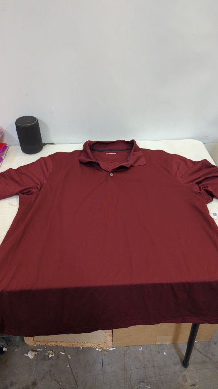 Photo 2 of Amazon Essentials Men's Regular-Fit Quick-Dry Golf Polo Shirt (3XL Big & Tall)
