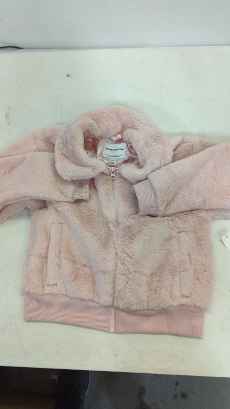 Photo 2 of Amazon Essentials Girls and Toddlers' Faux Fur Jacket
