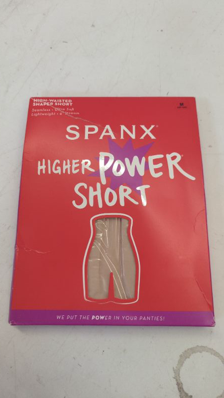Photo 2 of Spanx Higher Power Shorts - High-Rise Waist Shapewear, Tummy Control, Breathable Medium Soft Nude