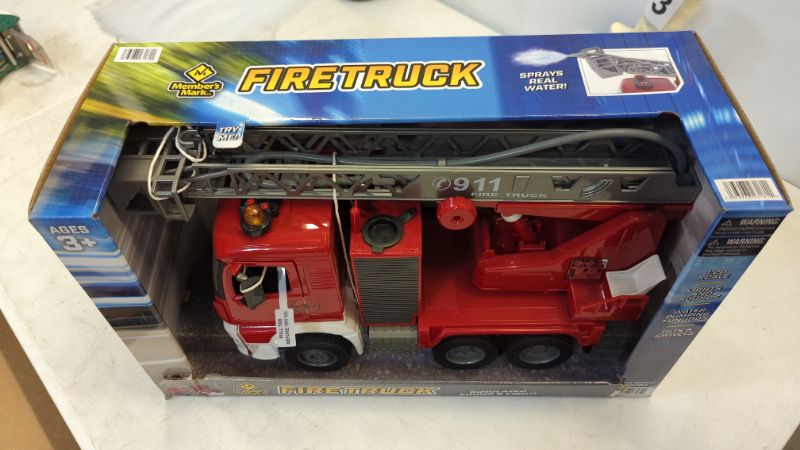 Photo 1 of Member's Mark 1:20 Scale Fire Truck, Batteries Included, Lights & Sounds
